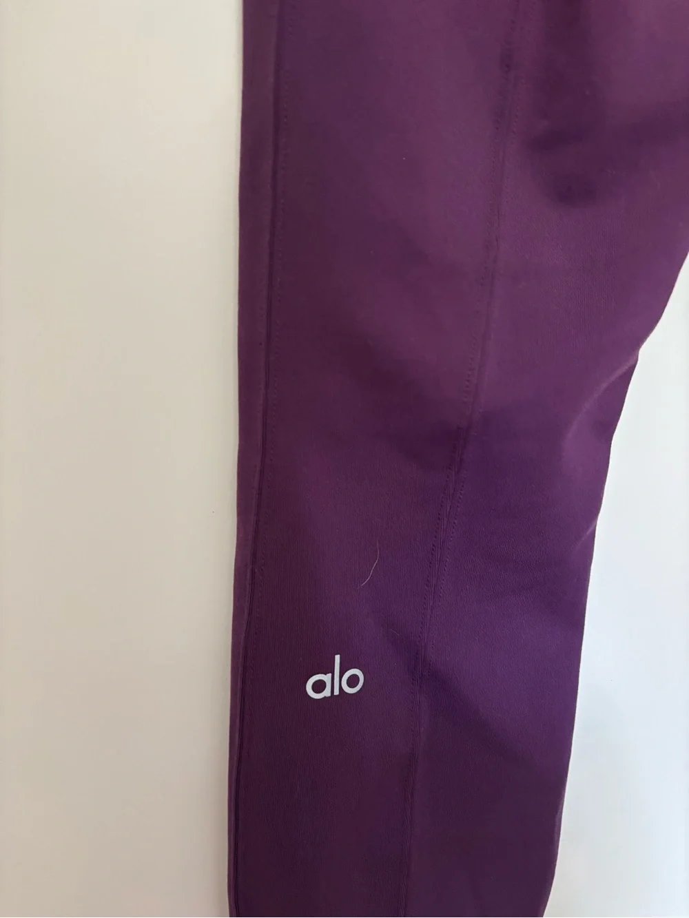 ALO Yoga High-Waist Plum Leggings
